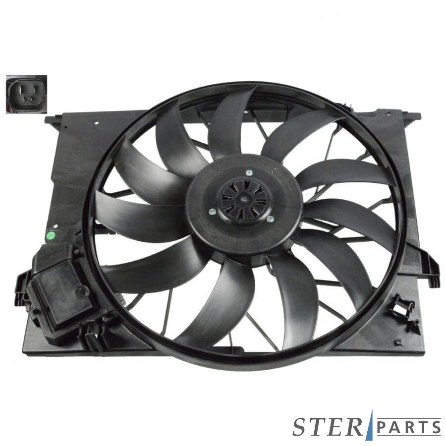 Koelvin 850 watt Mercedes-Benz E-klasse W211 A 2115002293, -, Nieuw, Ophalen of Verzenden, -
