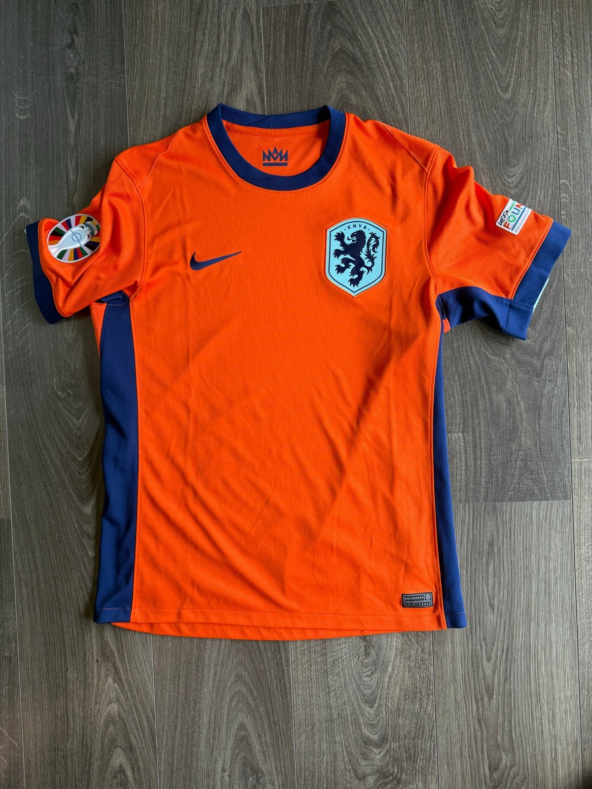 Nederland EK 2024 Thuisshirt met Patch - Maat M, Maat M, Ophalen of Verzenden, Zo goed als nieuw, Shirt