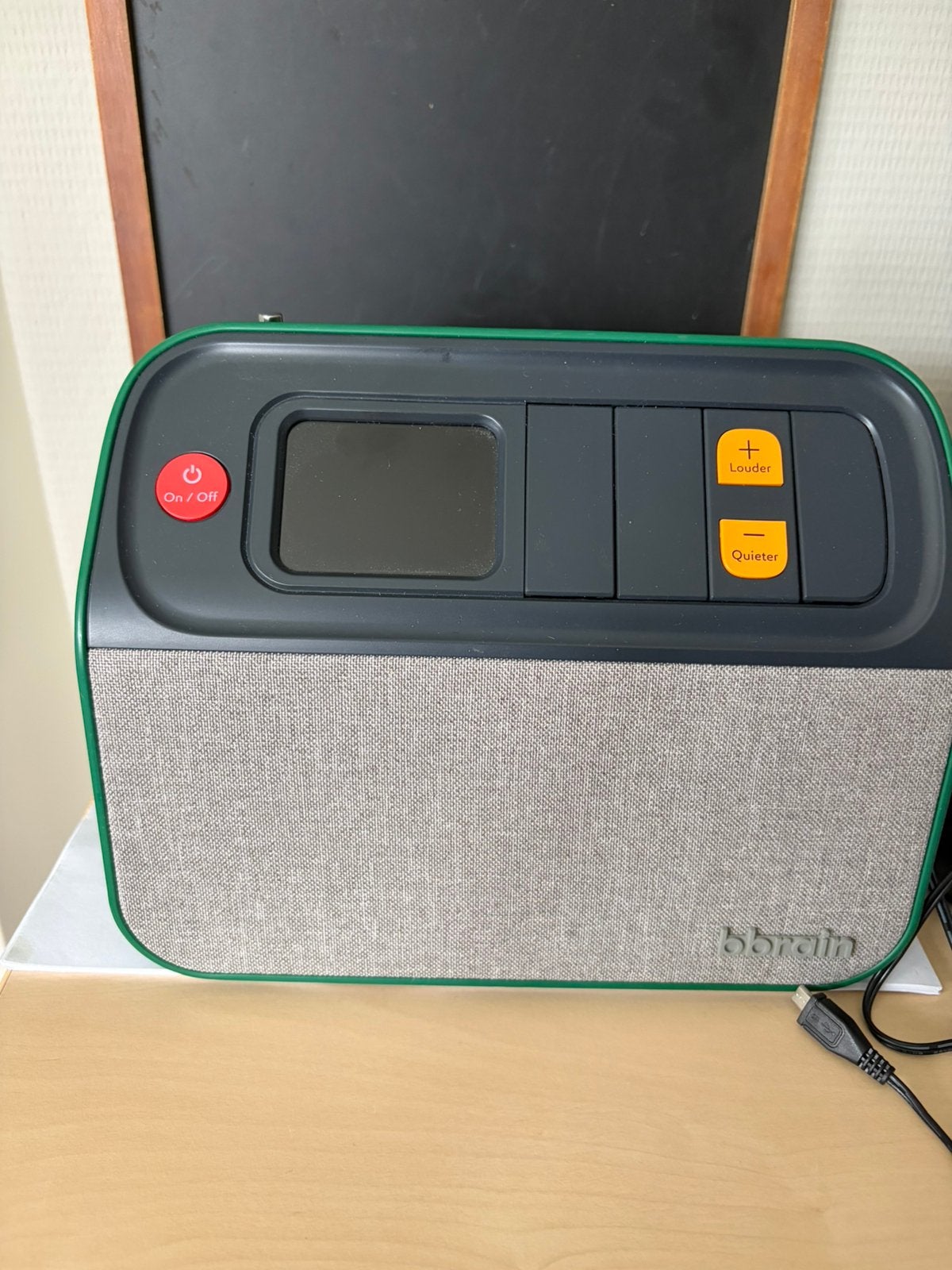 bbrain v ouderen music player/digitale radio, Ophalen of Verzenden, Zo goed als nieuw, Radio