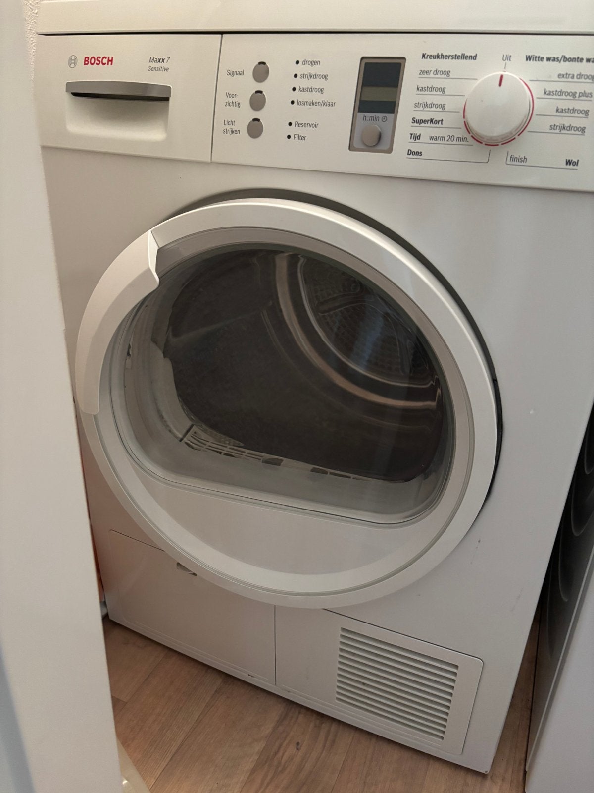 Bosch MAXX 7 Sensitive Condensdroger, Witgoed en Apparatuur, Wasdrogers, Gebruikt, Condens, Voorlader, 6 tot 8 kg, 85 tot 90 cm