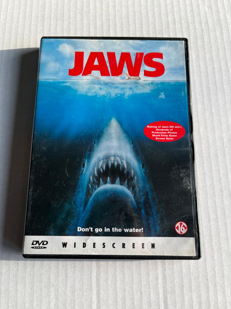 Jaws DVD, Vanaf 16 jaar, Ophalen of Verzenden, Gebruikt, Actiethriller