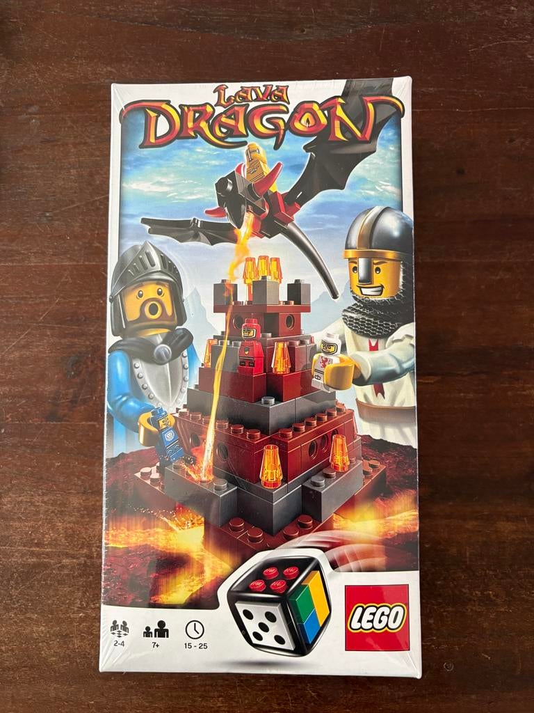 Lego Lava Dragon spel 3838 nieuw in doos, Ophalen, Nieuw, Complete set, Lego