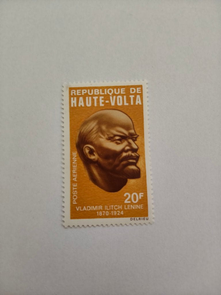 8471 oppervolta burkina faso vladimir lenin 100jr 1970, Postzegels en Munten, Verzenden, Overige landen