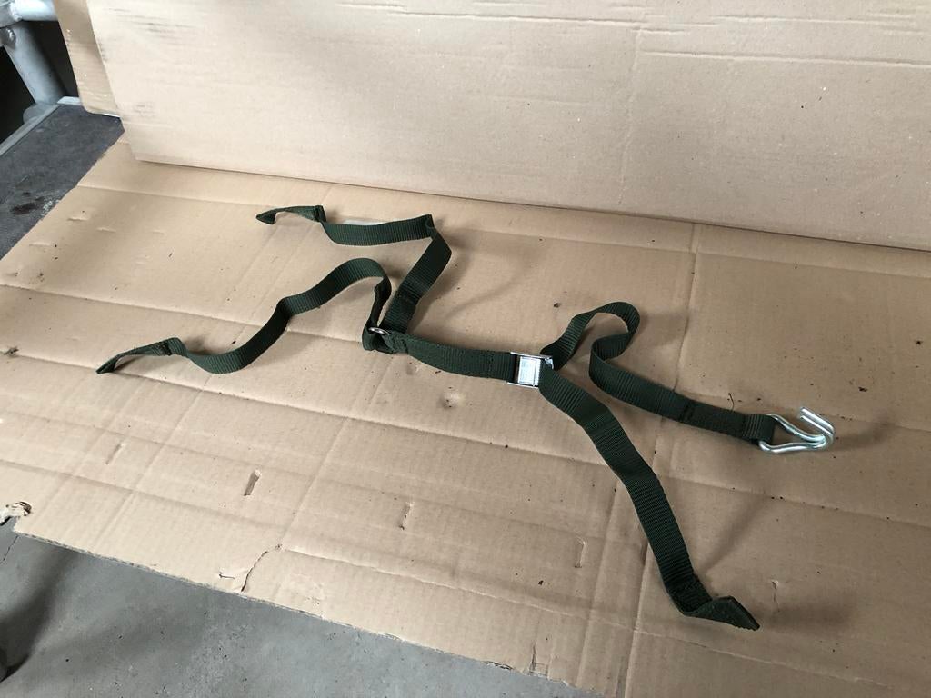 Land Rover Lightweight strap voor reserve wiel op motorkap, Ophalen of Verzenden