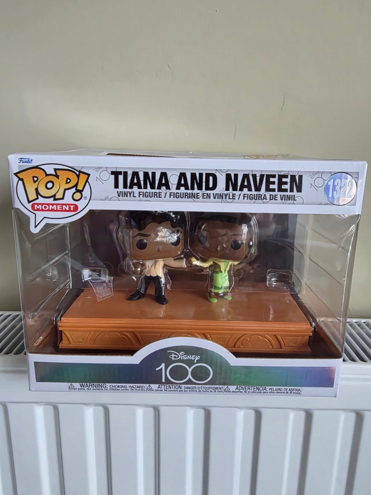 Disney Funko Pop! Moment Tiana en Naveen (The Princess & t, Ophalen, Overige figuren, Nieuw, Beeldje of Figuurtje