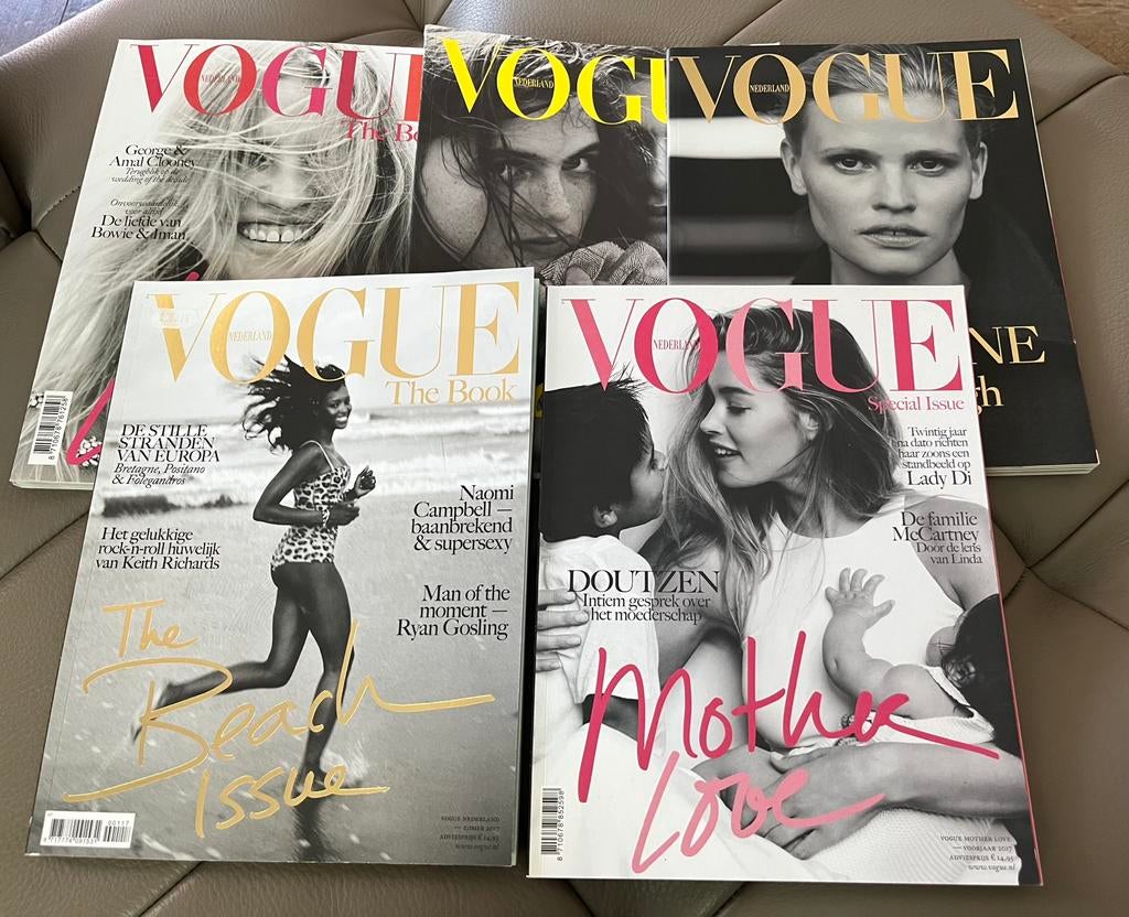 Uniek Vogue pakket the book 3 specials, Verzamelen, Ophalen of Verzenden, 1980 tot heden, Tijdschrift