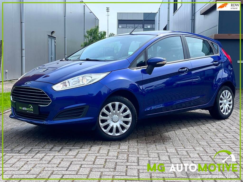 Ford Fiesta 1.0 Style | Distributieriem vervangen! | Nette a, Stof, 525 kg, Blauw, 23 km/l