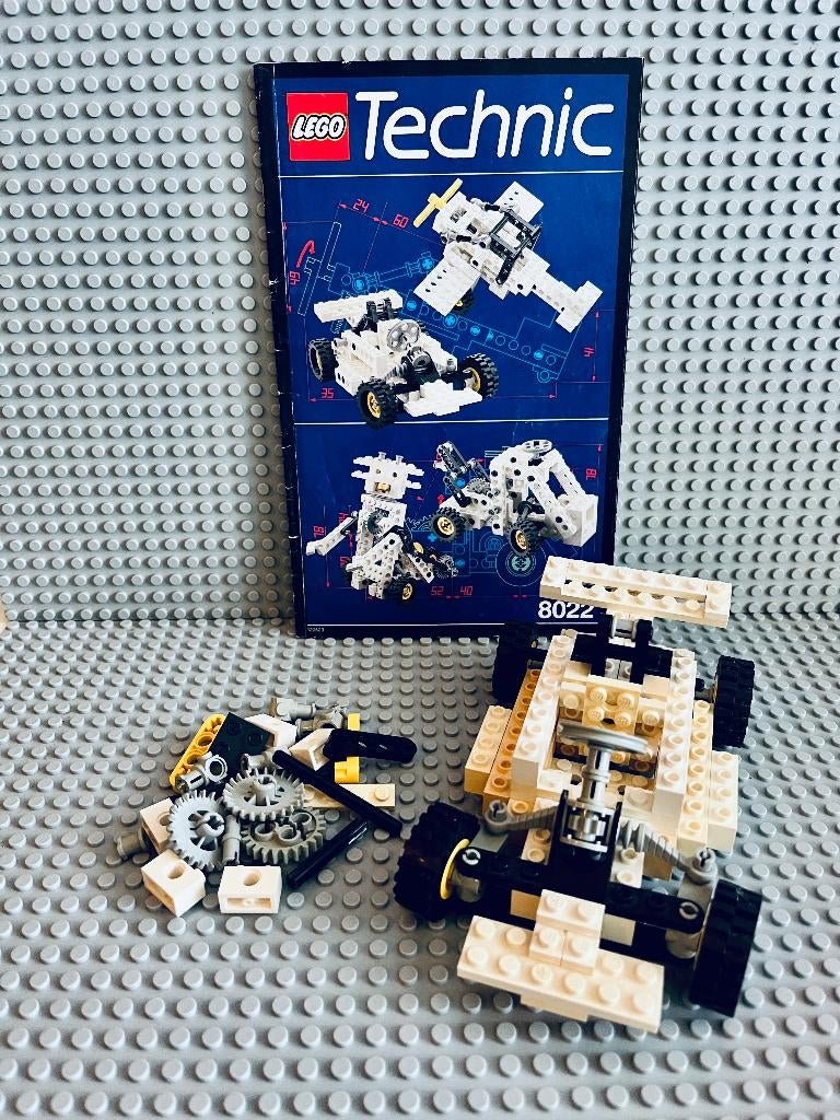 LEGO Technic 8022 Starter Set, Gebruikt, Lego, Compleet, Ophalen of Verzenden