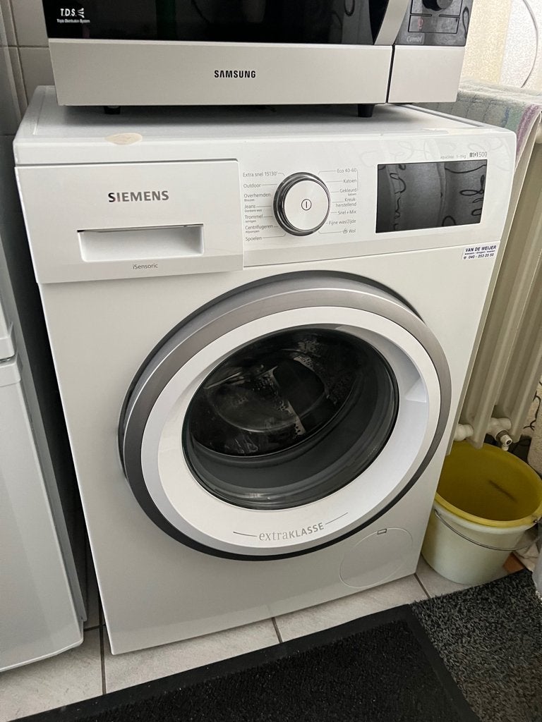 Siemens wasmachine IQ500 Extra Klasse iSensoric 1-9 kg, Witgoed en Apparatuur, Wasmachines, Ophalen, 1200 tot 1600 toeren, Minder dan 85 cm