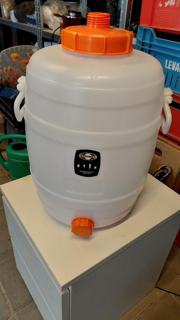 Speidel Gistingsvat voor Wijn en Bier Brouwen, Hobby en Vrije tijd, Ophalen of Verzenden, Gebruikt