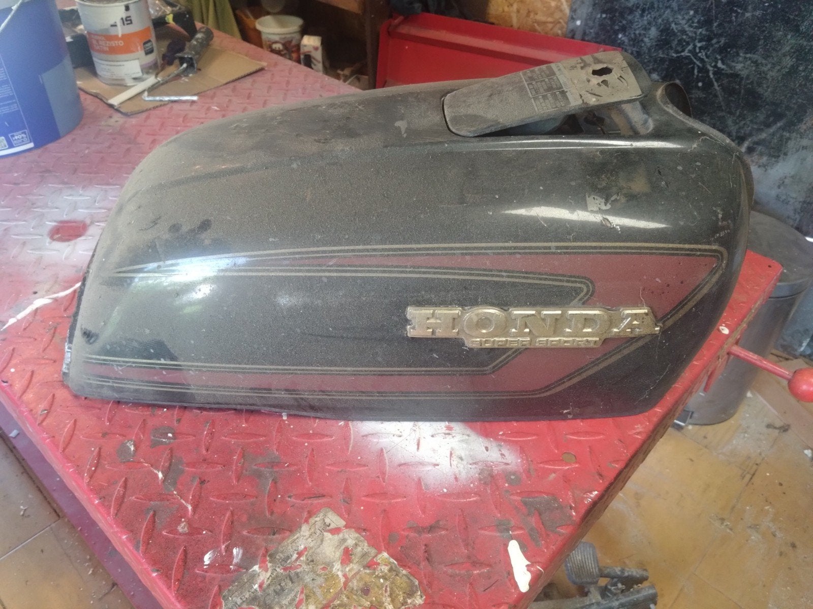 Tank cb750 F2 / F3, Ophalen