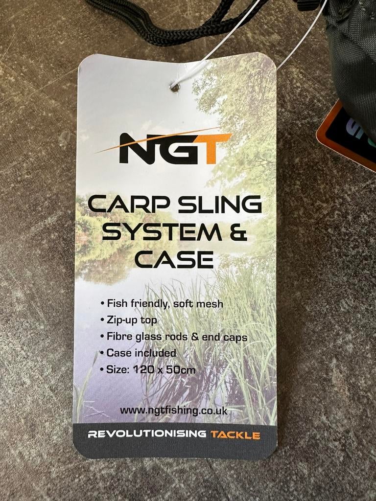 Bewaarzak, weegzak, NGT carp sling, snoek, meerval, karper, Ophalen of Verzenden, Nieuw