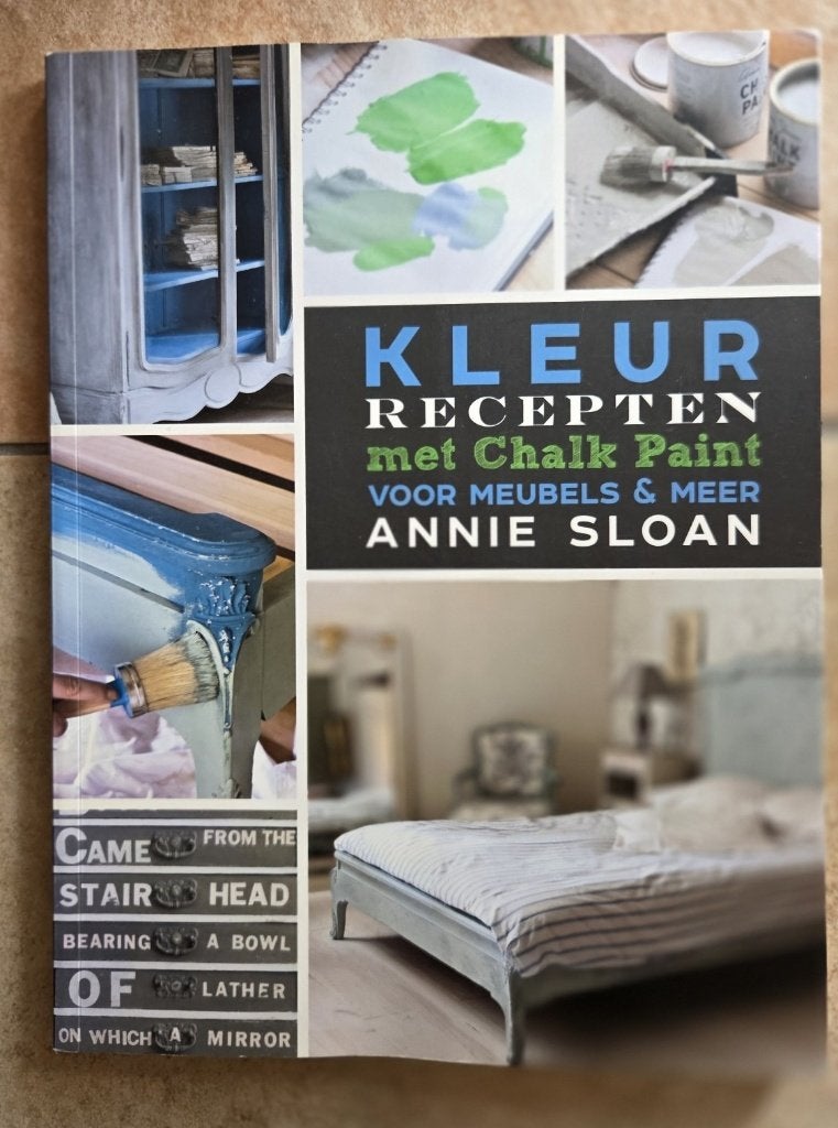 Kleur Recepten met Chalk Paint - Annie Sloan, Ophalen of Verzenden, Zo goed als nieuw, Overige onderwerpen, Annie sloan
