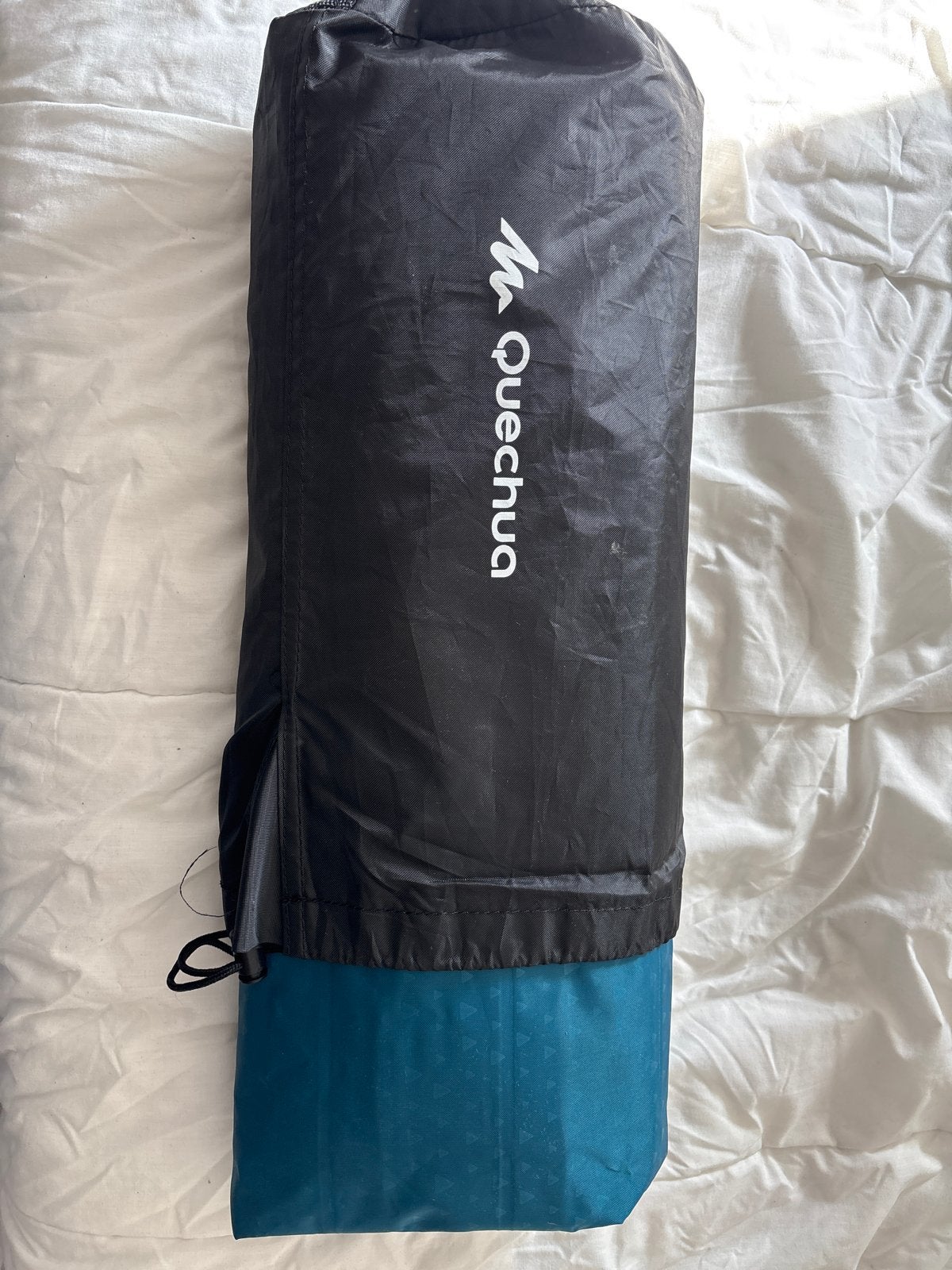Quechua Arpenaz Air 140 opblaasbaar matras met voetpomp, Ophalen, Ingebouwde pomp, Zo goed als nieuw, 2-persoons