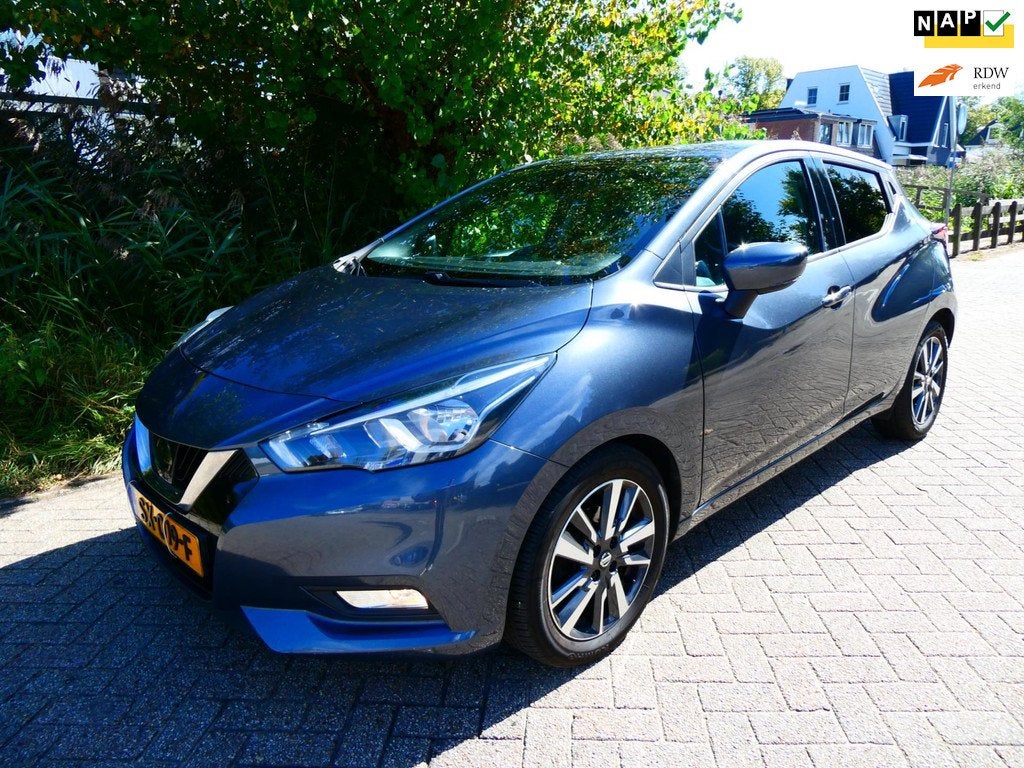 Nissan Micra 0.9 IG-T N-Connecta 5-deurs Clima Navi PDC 1e e, Auto's, Nissan, Voorwielaandrijving, 898 cc, Stof, Euro 6