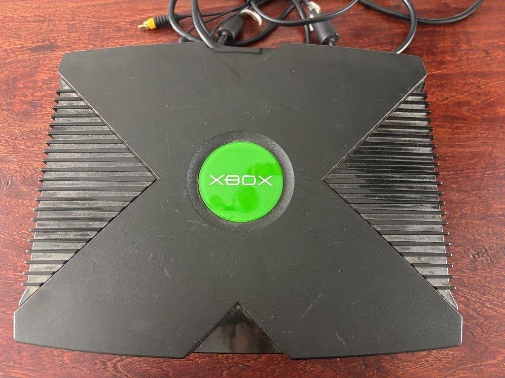 Omgebouwde Xbox, Spelcomputers en Games, Spelcomputers | Xbox Original, Ophalen, Gebruikt, Met 3 controllers of meer, Met games