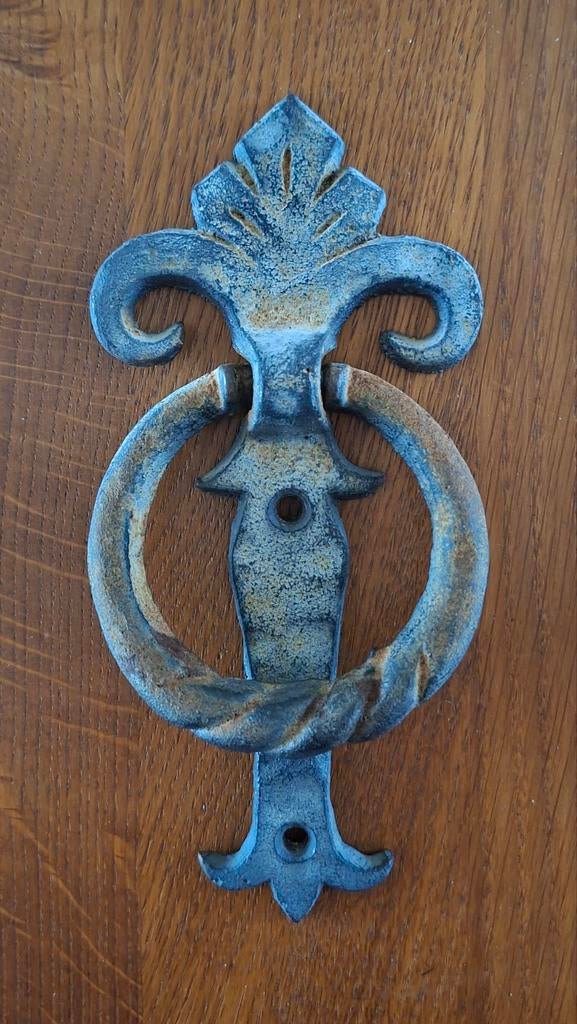 Gietijzeren deurklopper - Fleur de Lis, Ophalen