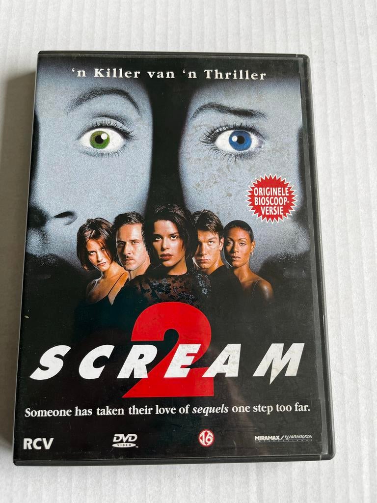 Scream 2 - DVD, Vanaf 16 jaar, Ophalen of Verzenden, Gebruikt, Slasher