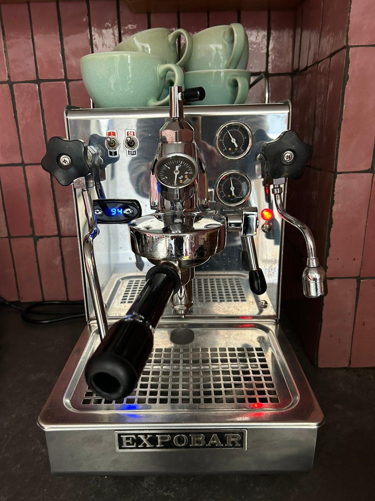Expobar Brewtus IV, Witgoed en Apparatuur, 10 kopjes of meer, Ophalen, Zo goed als nieuw, Espresso apparaat