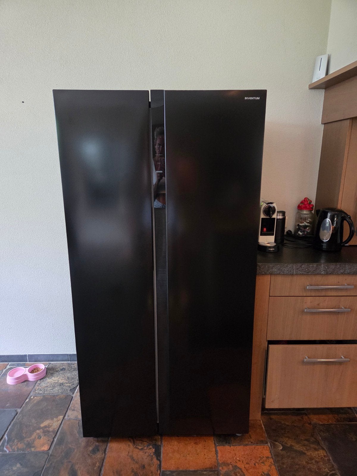 Nieuwe Inventum koelkast wegens verhuizing te koop, Ophalen, 200 liter of meer, 60 cm of meer, Met aparte vriezer
