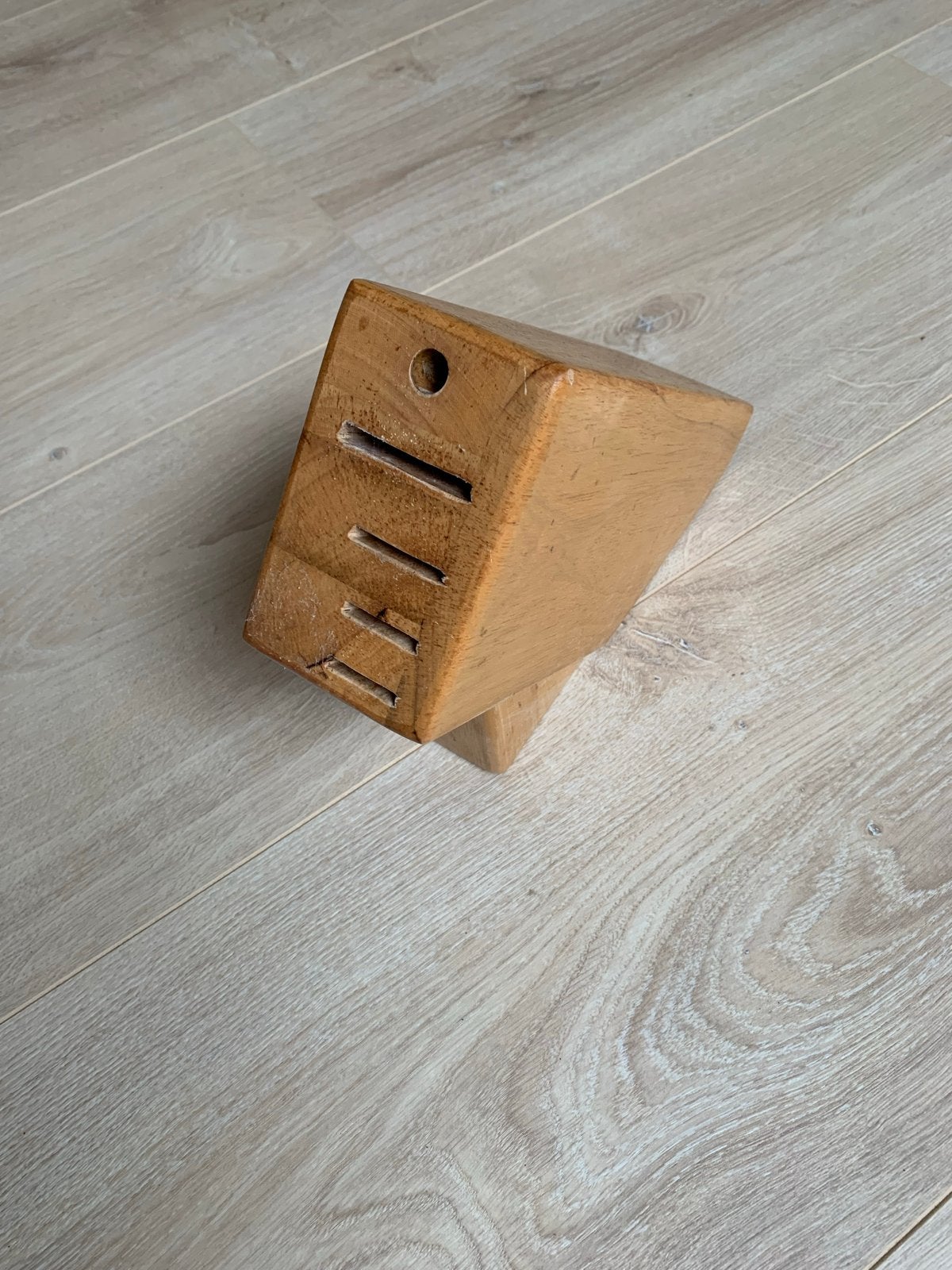 Sabatier Houten Messenblok, Hout, Ophalen of Verzenden, Overige typen, Gebruikt