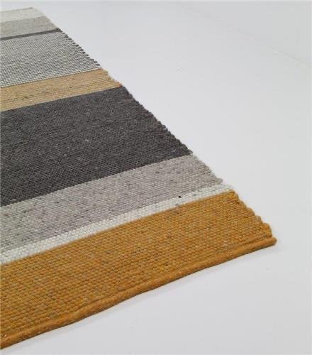 vloerkleed Brinker Kjul Gold 240x340 cm van €1398-,voor €399, Kortpolig wol geknoopt, Gronausetraat 325 7585 PB Glane, Ophalen of Verzenden