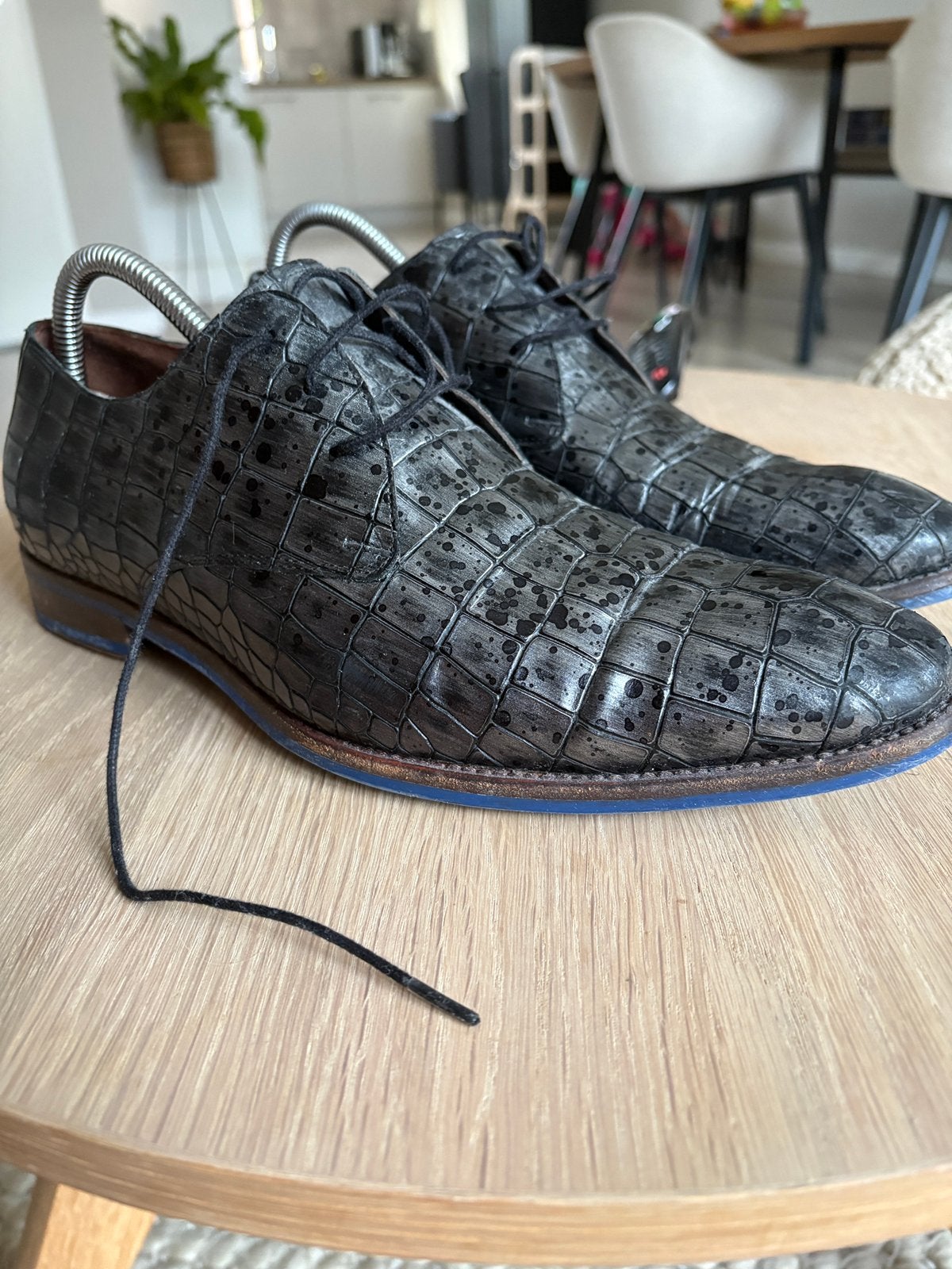 Floris van Bommel maat 7 (EU 40/41) | Zeer nette staat, Kleding | Heren, Schoenen, Ophalen of Verzenden, Zo goed als nieuw, Zwart