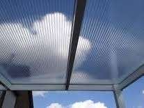 Partij Polycarbonaat platen 125 x 600 cm 16 mm dik Helder, Doe-het-zelf en Verbouw, Platen en Panelen, Ophalen, Nieuw, Overige materialen