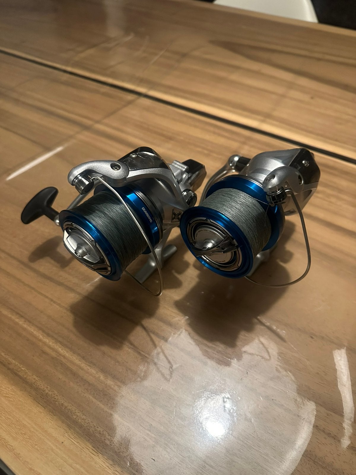 2x Shimano Ultegra XSC 14000 Big Pit molens, Ophalen of Verzenden, Zo goed als nieuw, Molen