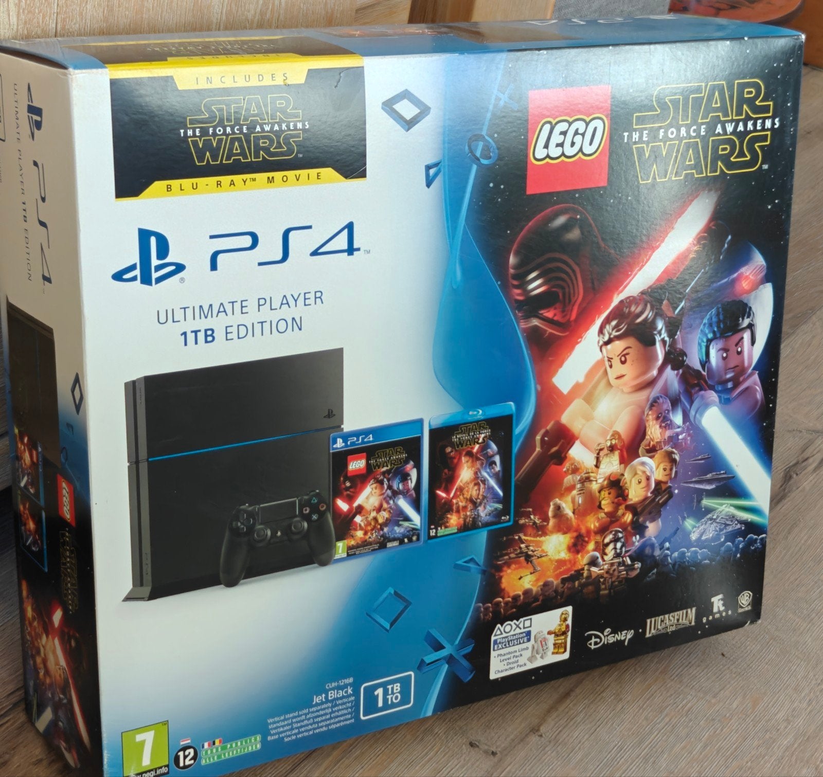PS4 Ultimate Player 1TB Edition met games en controller, Ophalen, Gebruikt, 1 TB, Met 1 controller