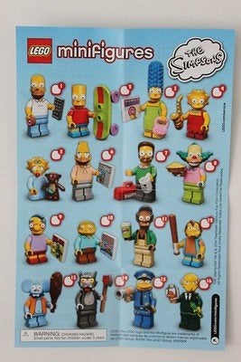 Lego minifigures Simpsons serie 1 – 71005, Lego, Nieuw, Ophalen of Verzenden, Minifiguur