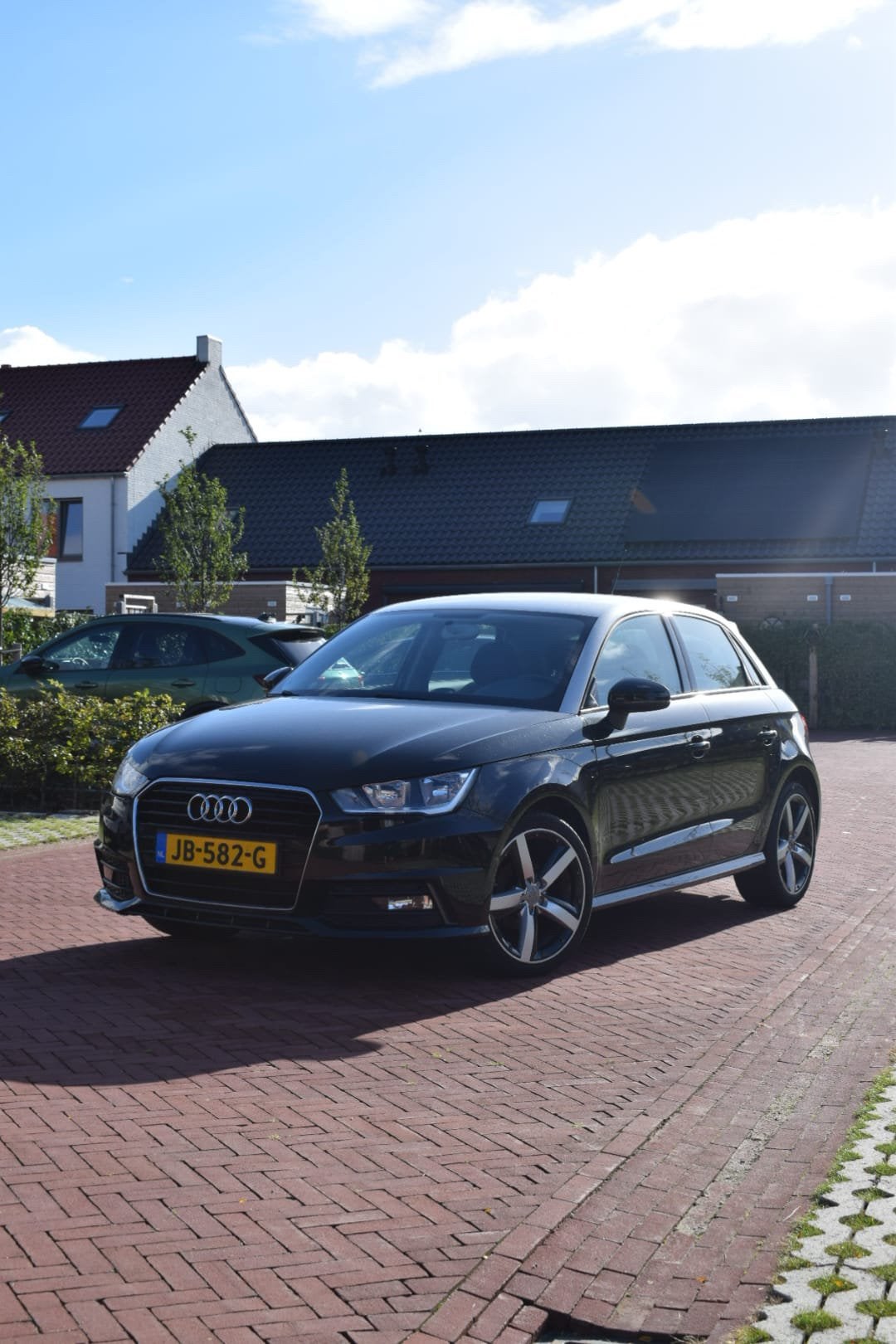 Audi A1 1.0 Tfsi 70KW Sportback 2016 Zwart, Auto's, Voorwielaandrijving, 95 pk, Origineel Nederlands, Particulier