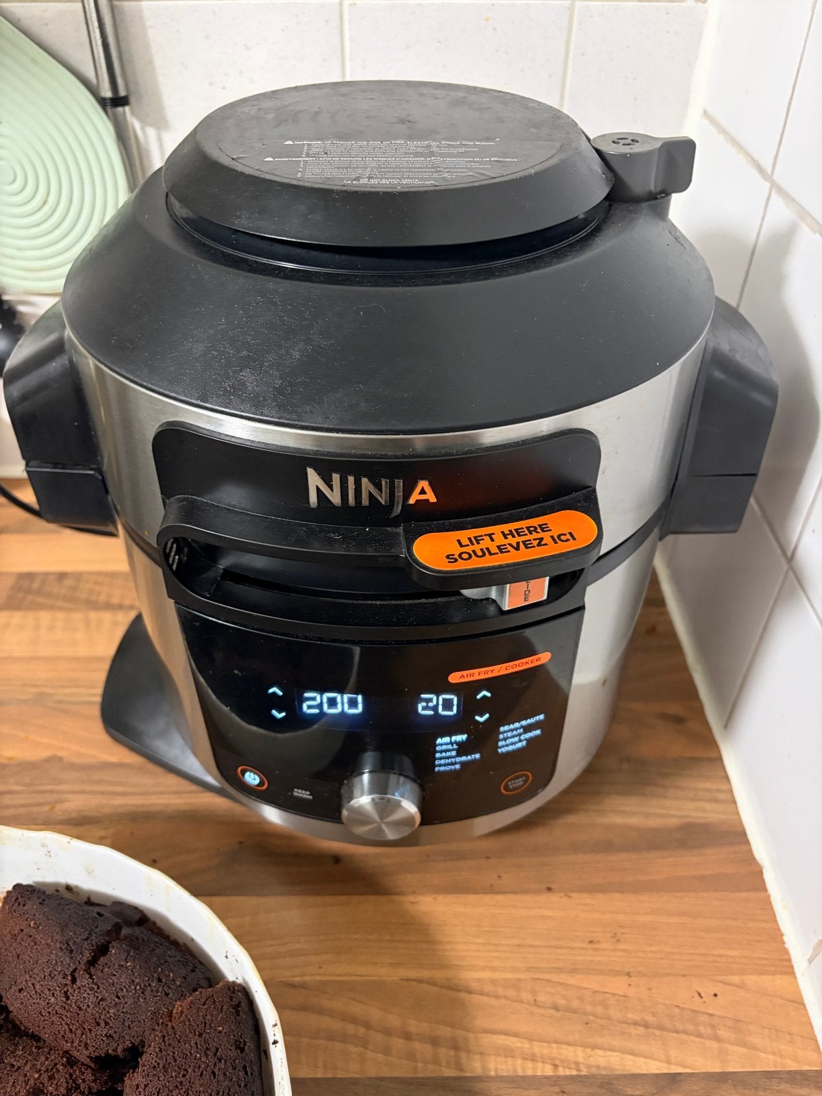 Ninja Foodi OL750EU Multicooker - Airfryer & Snelkookpan, Ophalen of Verzenden, Gebruikt, Airfryer, 1500 gram of meer