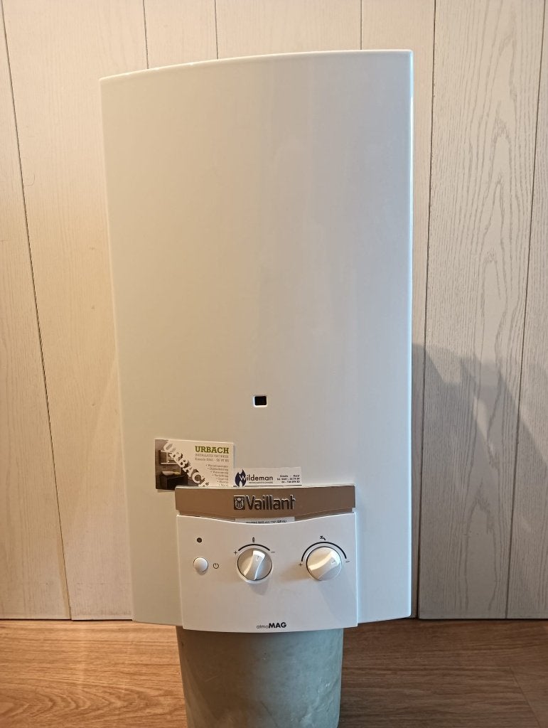 GEISER Valliant 114, Doe-het-zelf en Verbouw, Ophalen, Geiser, Minder dan 20 liter, Propaan of Butaan