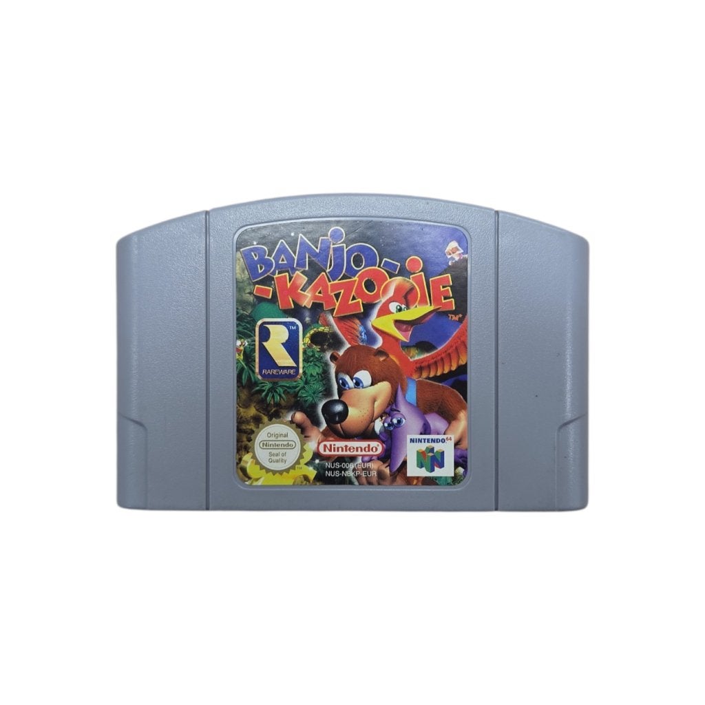 Banjo Kazooie Nintendo 64 Game Incl. Handleiding | Gebruikt, Nintendo, Gebruikt, Support@nintendo.com, 11-1 Hokotate-cho, Kamitoba, Minami-ku
Kyoto 601-8501
Japan