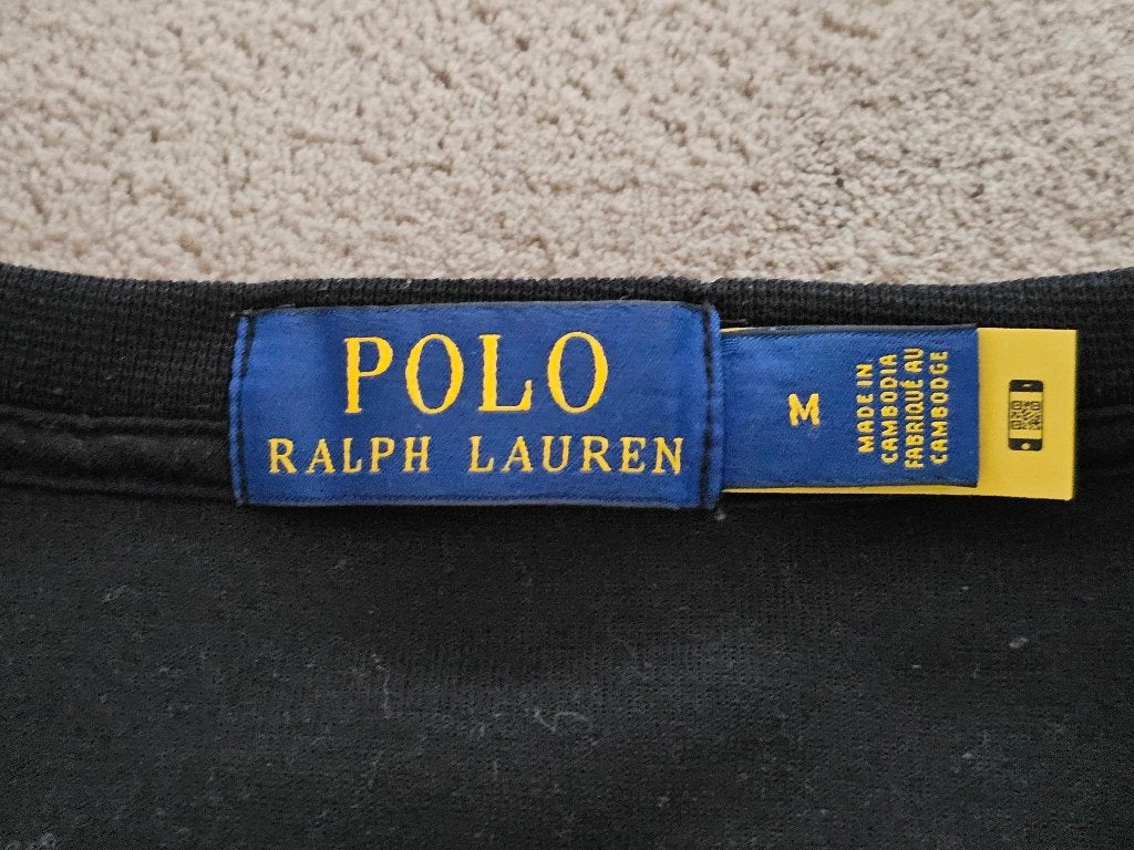 Ralph Lauren Sweater maat M, Zwart, Verzenden, Maat 48/50 (M), Polo Ralph Lauren