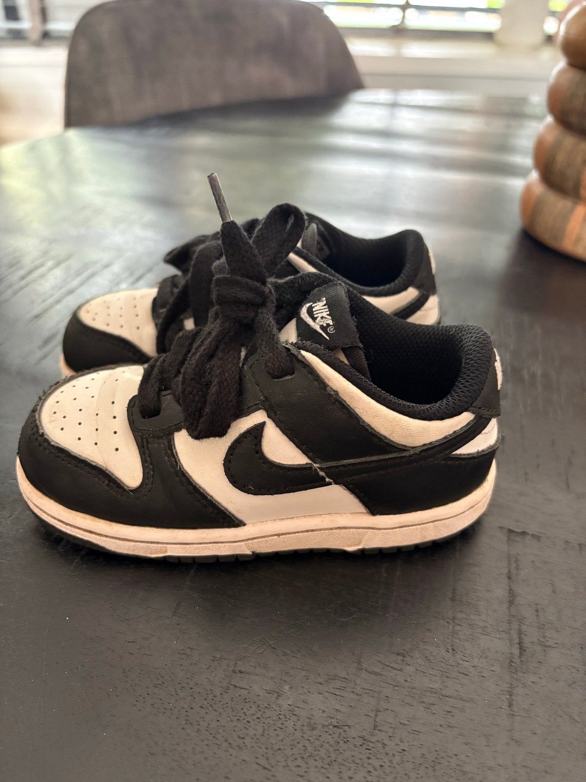 Nike Dunk Low Panda sneakers maat 25, Kinderen en Baby's, Kinderkleding | Schoenen en Sokken, Ophalen of Verzenden, Gebruikt, Jongen of Meisje