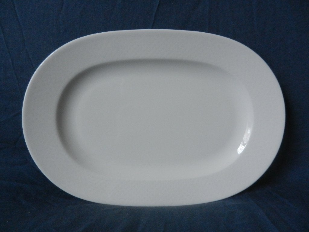 Ovale schaal Villeroy en Boch model Tipo Weiss b. 29,3 Nw.st, Villeroy & Boch, Nieuw, Ophalen of Verzenden, Schaal of Schalen