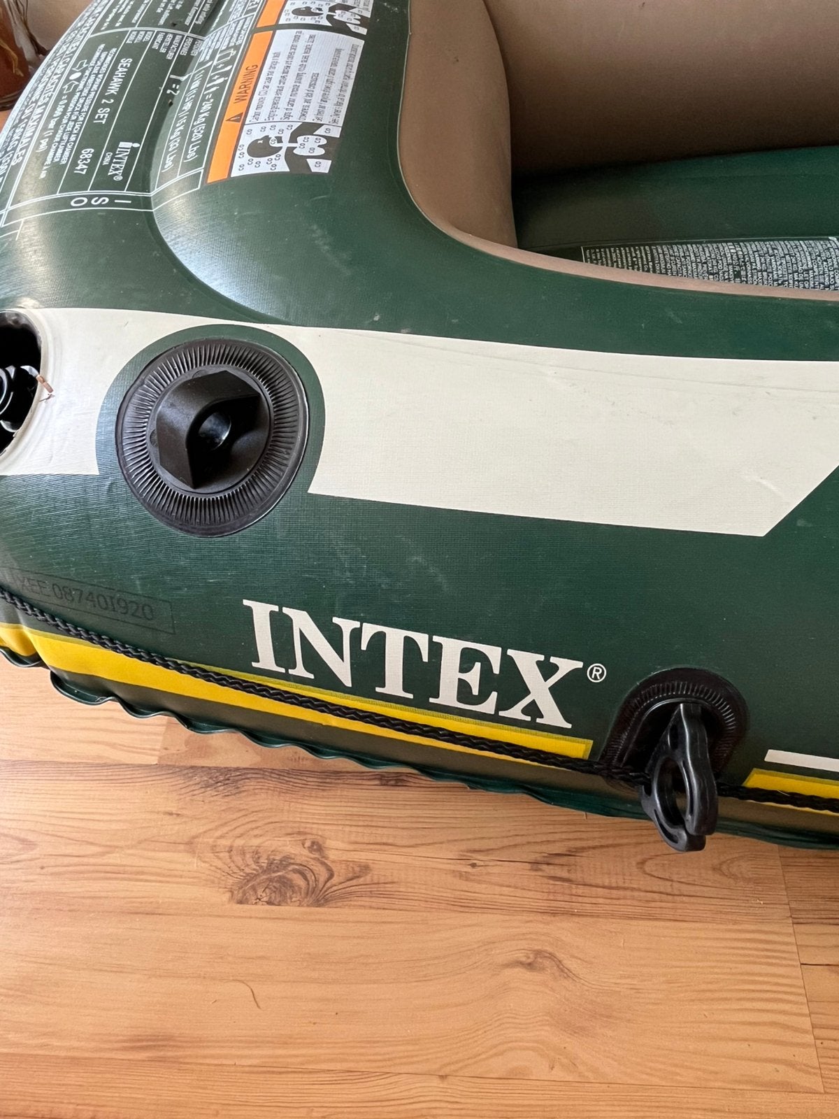 Intex Seahawk 2, Ophalen, Gebruikt