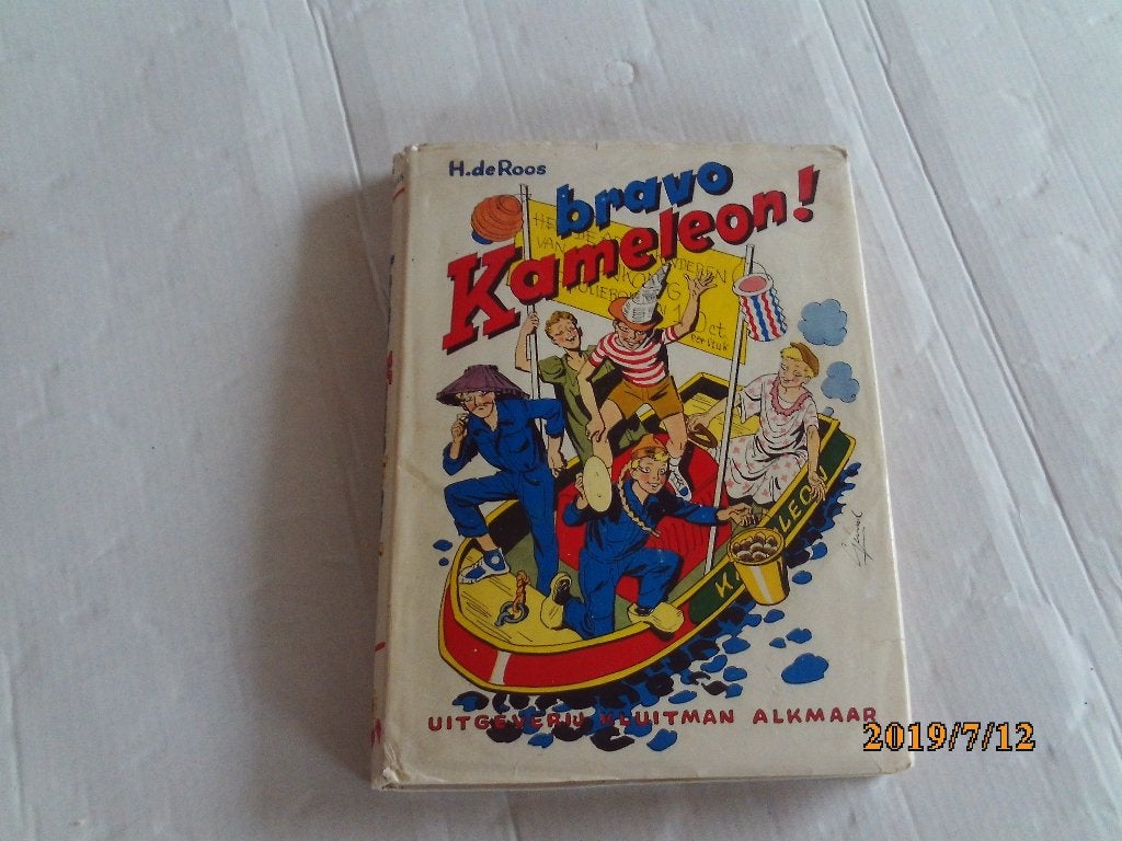 bravo kameleon! - h. de roos, Ophalen of Verzenden, Gelezen, Fictie algemeen