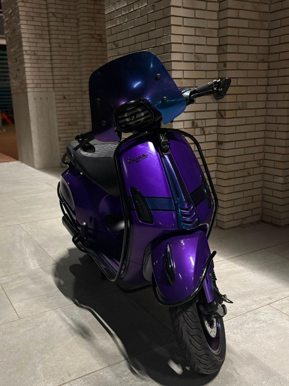Custom vespa sprint, Fietsen en Brommers, Scooters | Vespa, Ophalen of Verzenden, Gebruikt, Benzine, Overige modellen