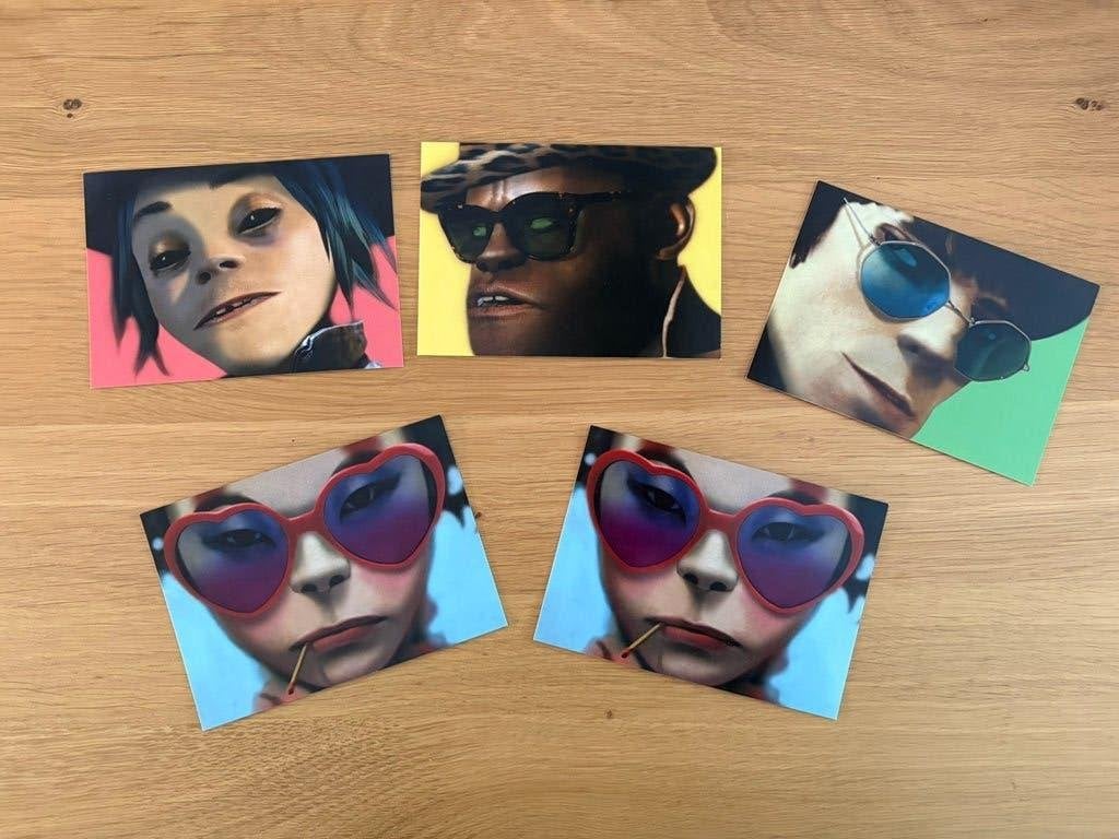 Gorillaz Ansichtkaarten – Humanz, Ophalen, Nieuw, Foto of Kaart