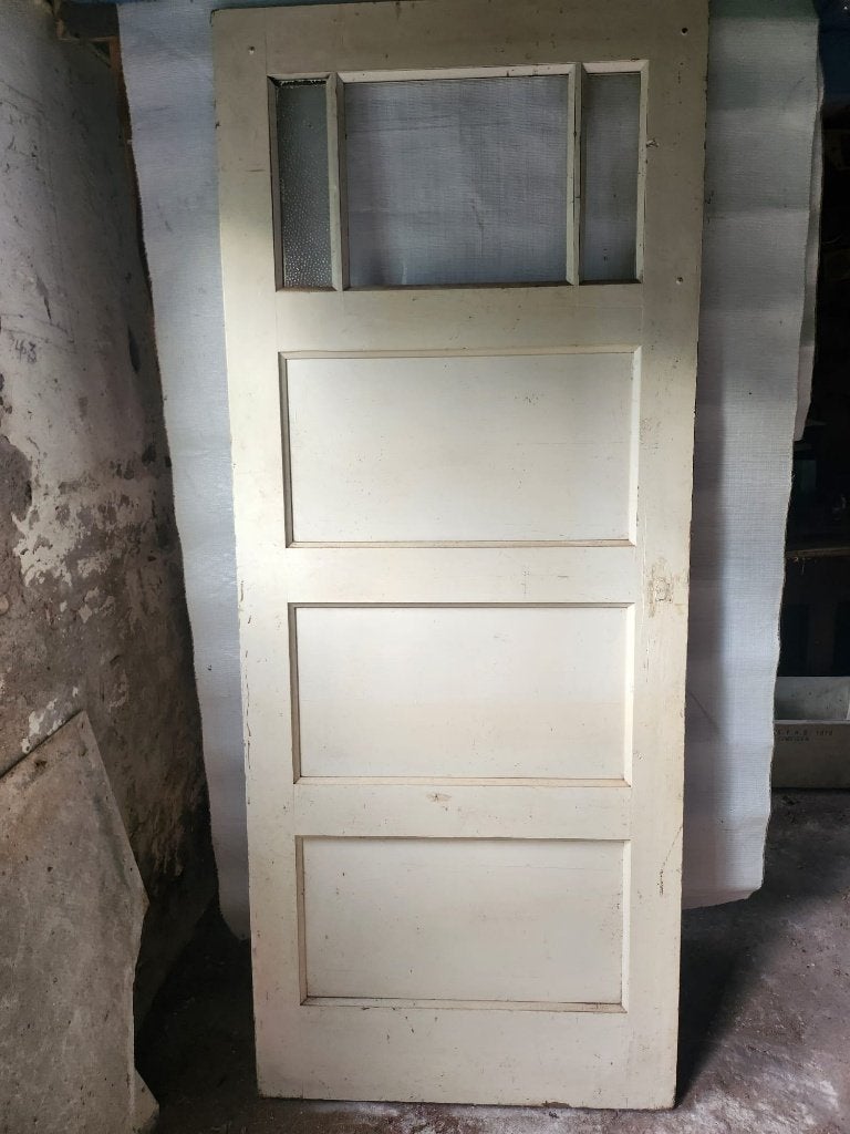 Oude paneeldeur, Ophalen, Gebruikt, 80 tot 100 cm, Binnendeur
