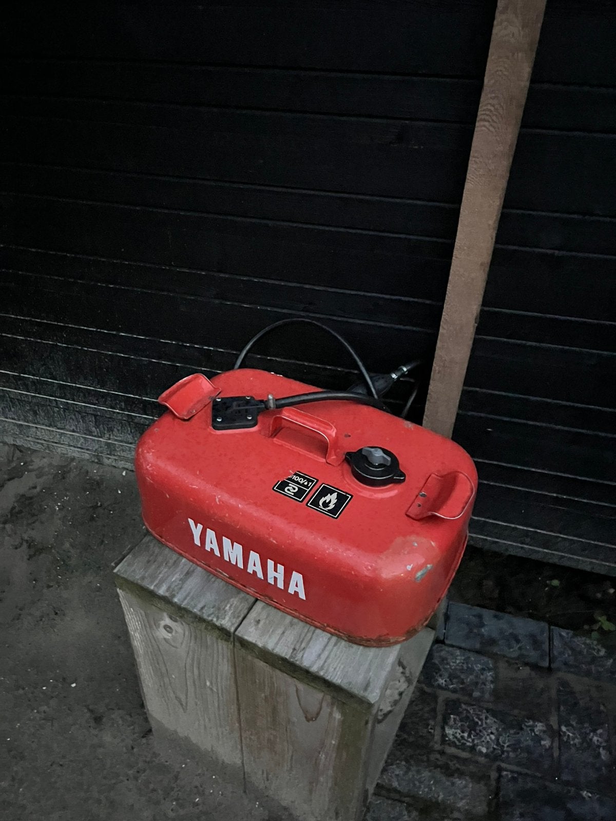 Buitenboordmotor tank, Watersport en Boten, Bootonderdelen, Ophalen, Zo goed als nieuw, Motor en Techniek, Motorboot
