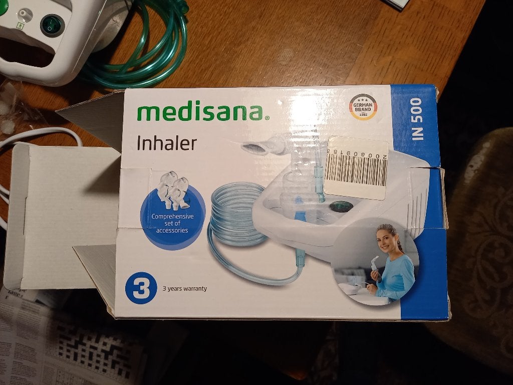 Medisana IN 500 inhaler, Ophalen of Verzenden, Zo goed als nieuw, Overige typen