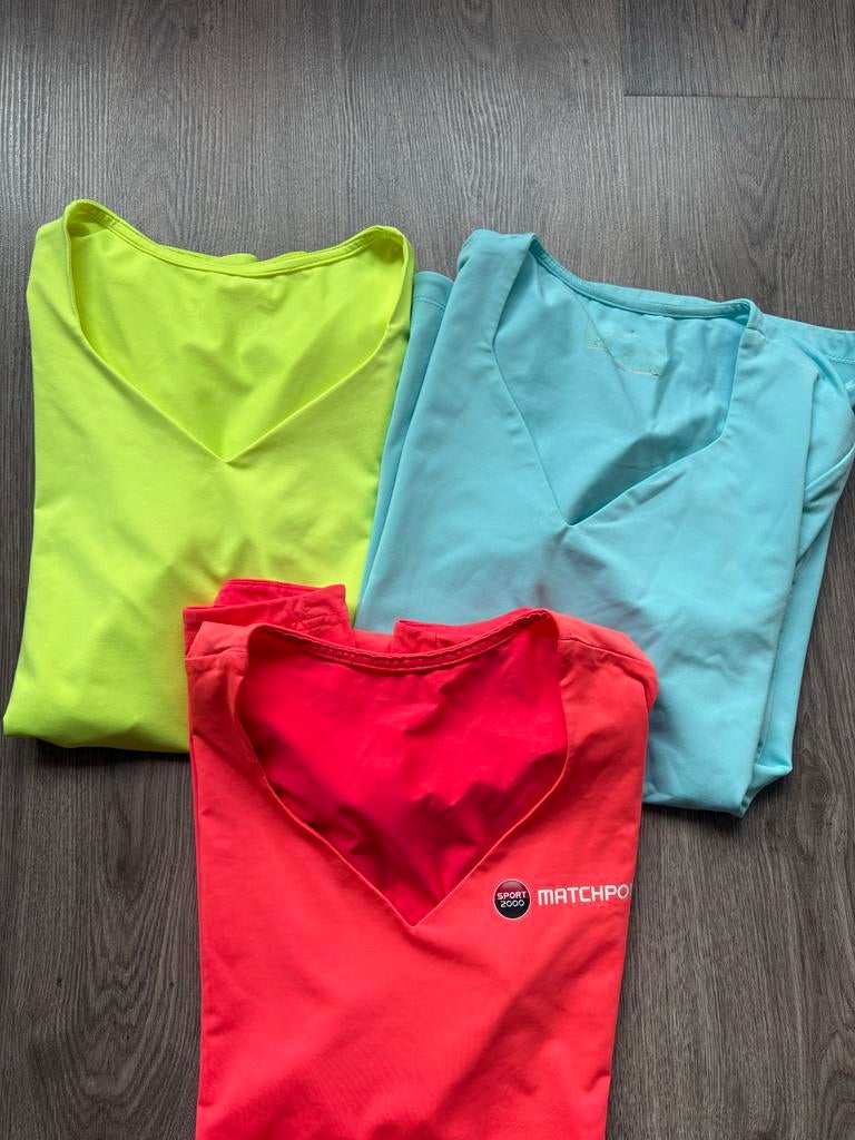 Set van 3 Sjeng Schalken shirts, Maat 38/40 (M), Geel, Ophalen of Verzenden, Korte mouw