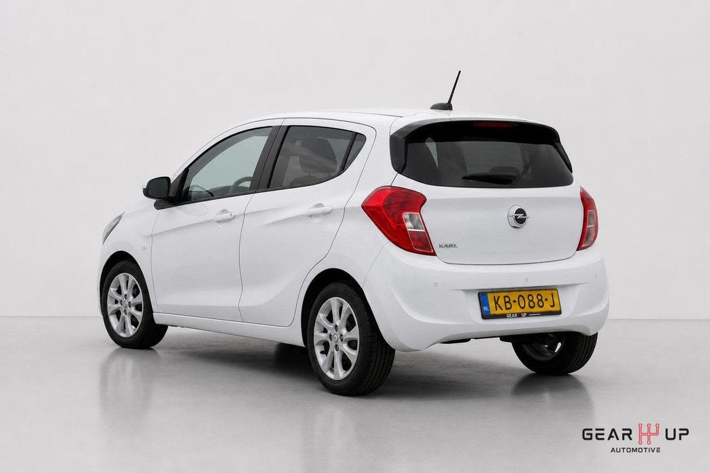 Opel KARL 1.0 ecoFLEX Innovation CLIMA|CRUISE|LM|PARK.S|NAP|, 839 kg, Gebruikt, Euro 6, Leder en Stof
