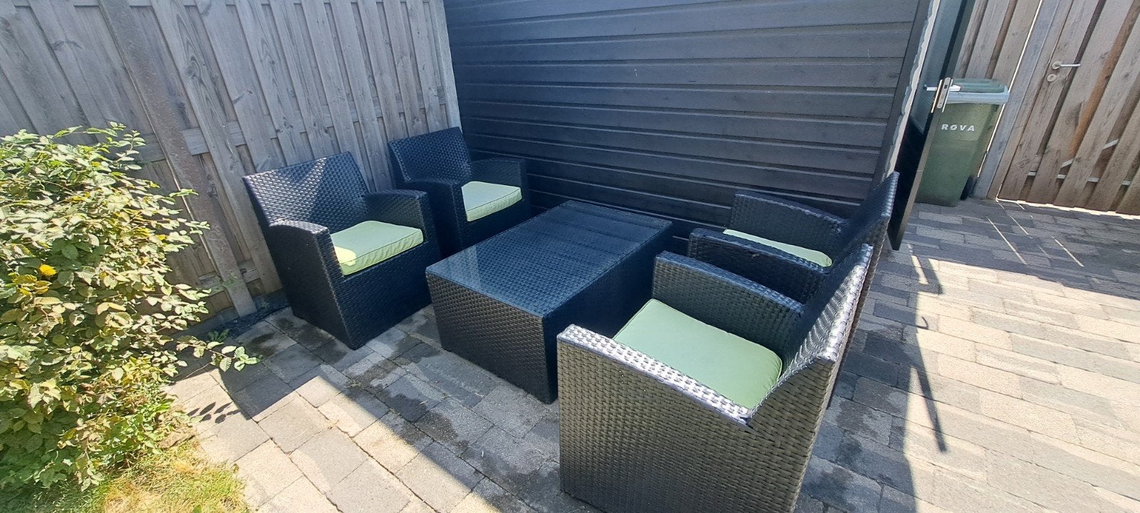 Garden Impressions Loungeset - 1 Tafel, 4 Stoelen, Ophalen, Stoel