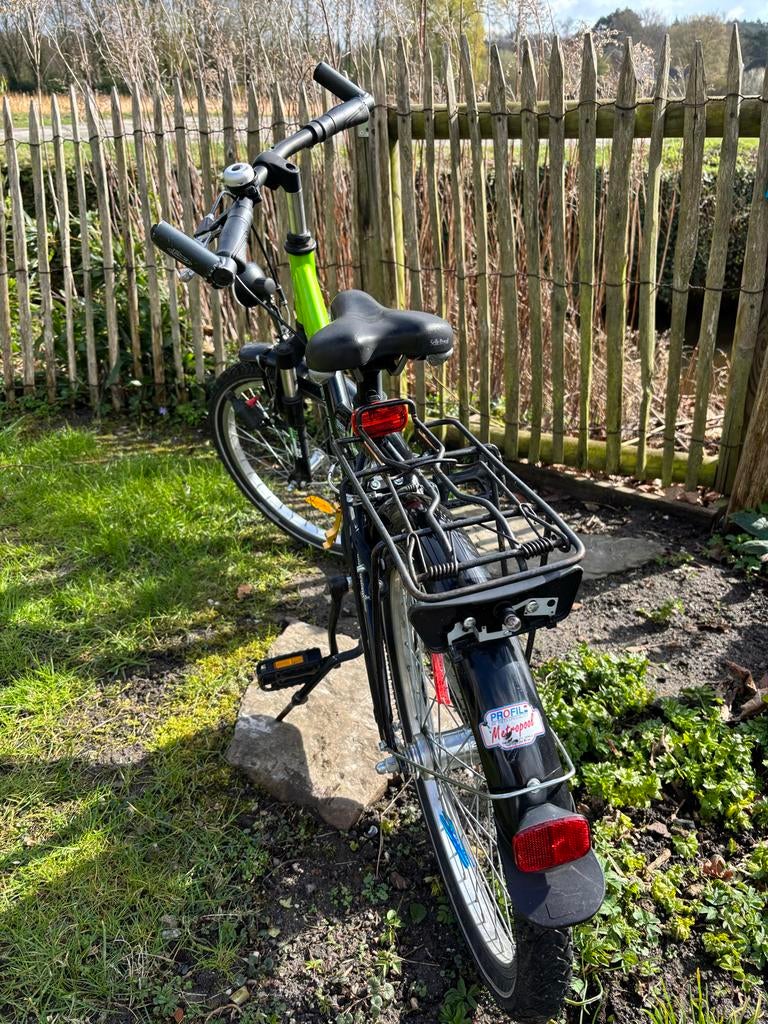 Pegasus kinderfiets - Groen/Zwart - Gebruikt, Fietsen en Brommers, Fietsen | Jongens, Ophalen, Gebruikt, 20 inch, Handrem