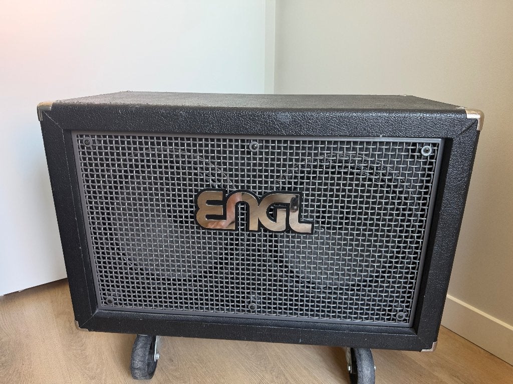 Engl 2x12 speakerkast E212VH Vintage, Ophalen, Gebruikt, Gitaar, Minder dan 50 watt